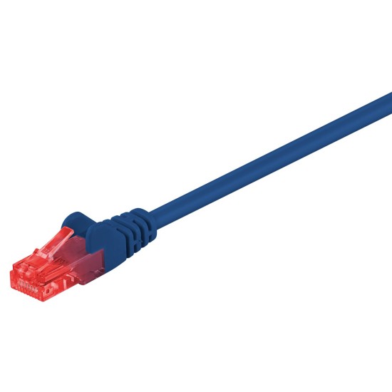 GOOBAY καλώδιο δικτύου 68417, CAT 6 U/UTP, CCA, PVC, 5m, μπλε