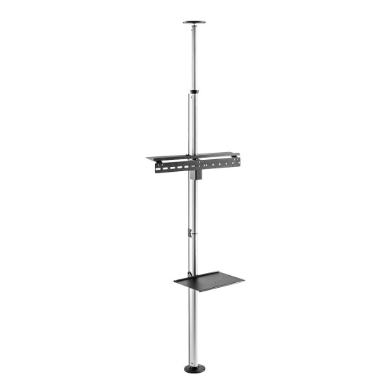BRATECK Στύλος στήριξης LP63-46T για monitor 37" - 70", 35kg
