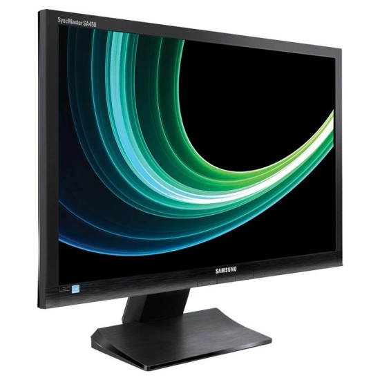SAMSUNG used οθόνη S24A450BW LED, 24" 1920x1200px, VGA/DVI, Grade B