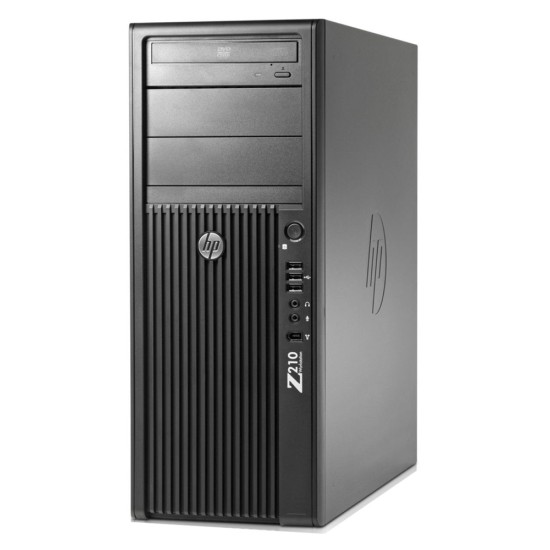 HP Workstation Z210 MT, Refurbished Grade A Repainted, E3-1225, 4GB, 1TB, DVD, Nvidia Quadro 600, Fr
