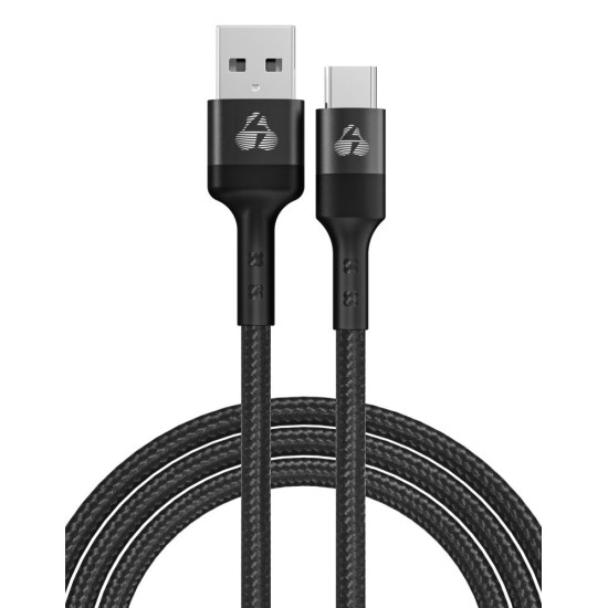 POWERTECH καλώδιο USB σε USB-C PTR-0129, PD 60W, copper, 60cm, μαύρο