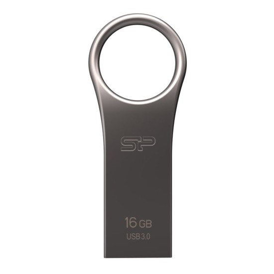 SILICON POWER USB Flash Drive Jewel 80, 16GB, USB 3.2, ασημί